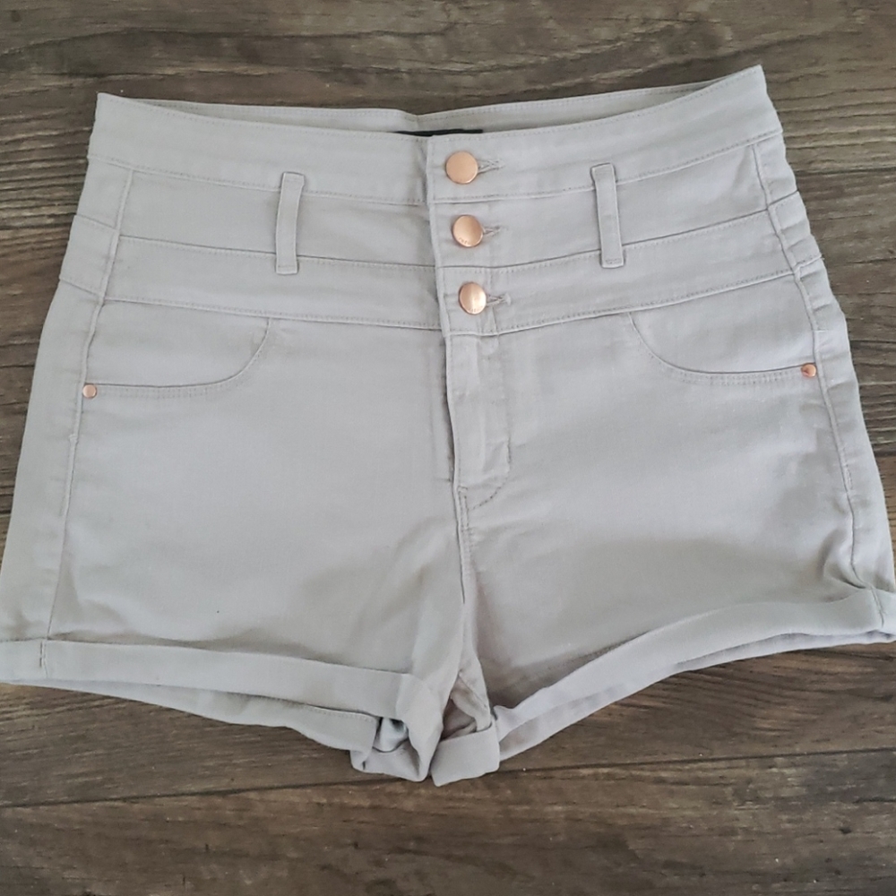 3 button Shorts